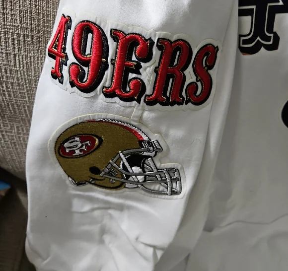 NFL Pro Standard White San Francisco 49ers Hoodie. NWT. - Picture 2 of 9